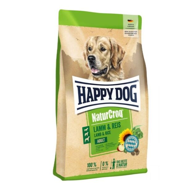 Happy Dog - NaturCroq Lamb & Rice - Dry food for adult dogs with medium activity
