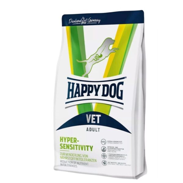 Happy Dog - VET Diet Hypersensitivity - Dry food for allergic and sensitive adult dogs