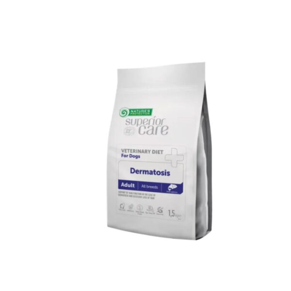 Nature’s Protection Superior Care - Dermatosis - Dry food with salmon for adult dogs with dermatological problems