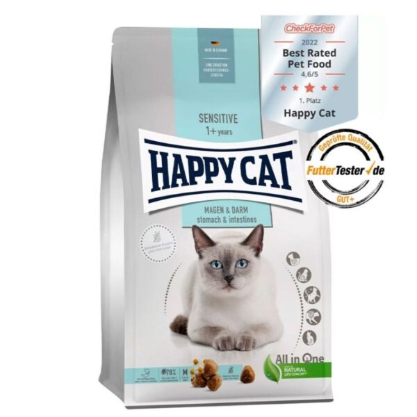 Happy Cat - Sensitive Stomach & Intestines - Dry food for sensitive adult cats
