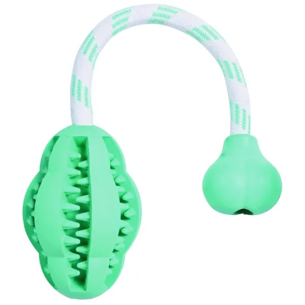 Trixie - Denta Fun jumper/rope, mint flavour,natural rubber, 8 cm/28 cm