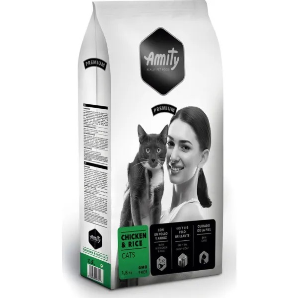 Amity - Premium Chicken & Rice Cat 10 kg