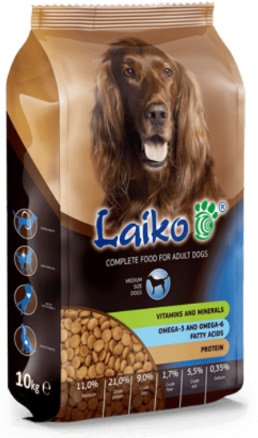 Laiko ზრდასრული ძაღლებისთვის ქათმით