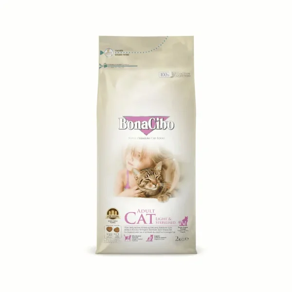 BonaCibo Adult Cat – Sterilised & Diet