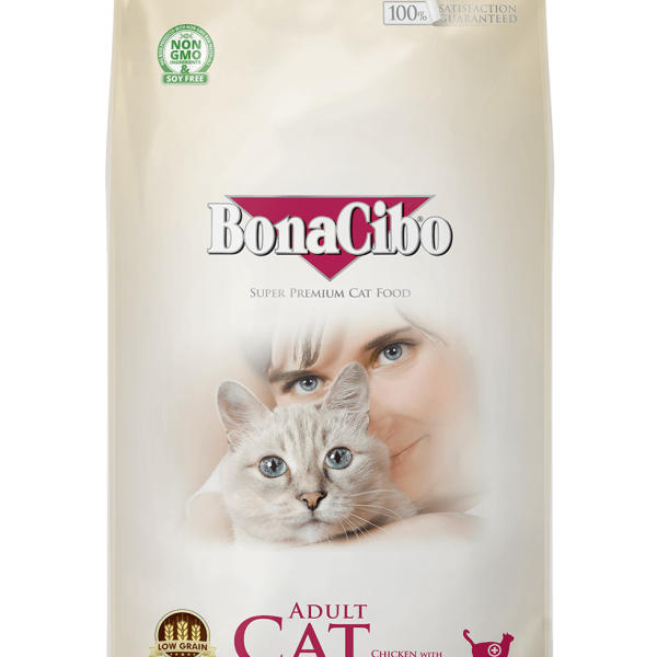 BonaCibo Adult Cat – Chicken, Anchovy & Rice