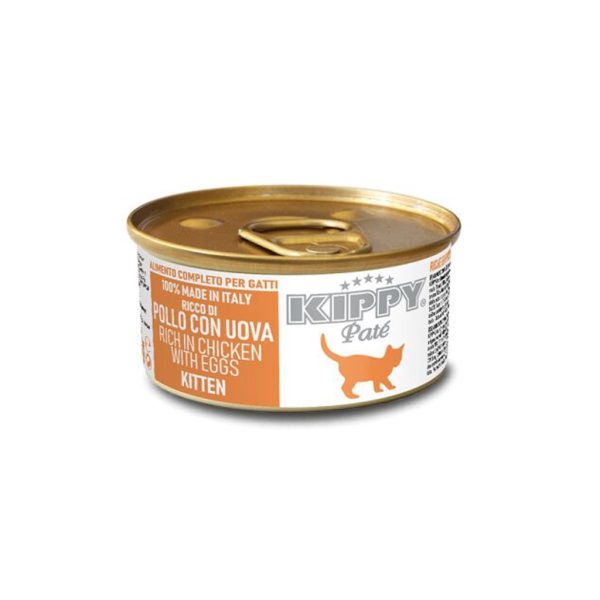 KIPPY PATE for Kittens with chicken and eggs