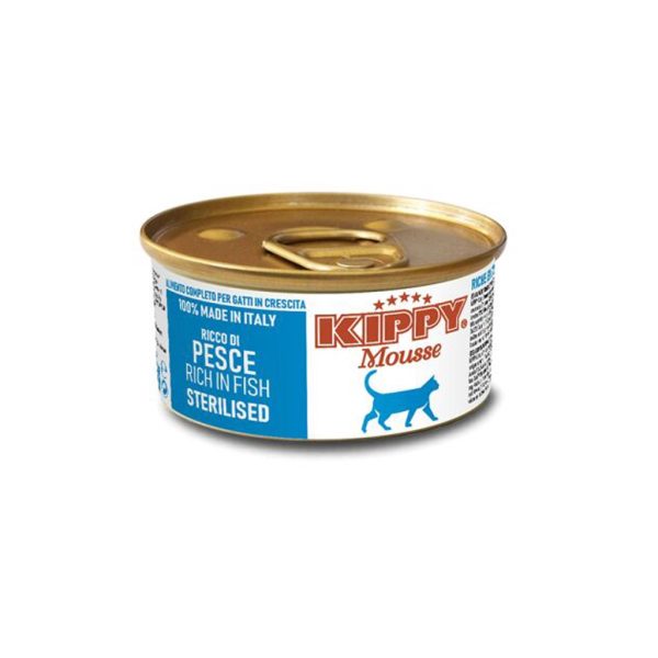 KIPPY MOUSSE for sterilised Cats with fish