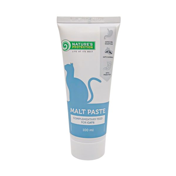 Nature's Protection Malt paste for cats, promoting hair removal