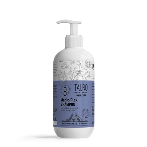 Tauro Pro Line - Pure Nature Magic-Plex, coat restoring shampoo for dogs and cats
